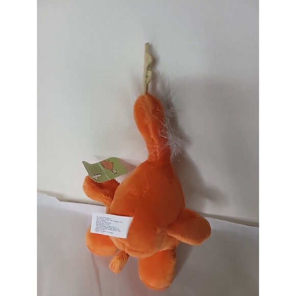 NEGU GRIF 7” ORANGE PLUSH Storyteller Philosopher Collector Pocket Lint - Picture 8 of 16